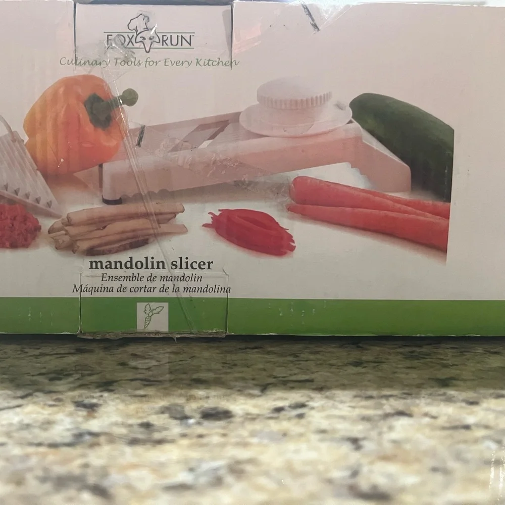 Fox Run Mandolin Culinary Slicer Set in Original Box Culinary Tool For Every Kit